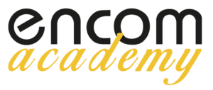 Logotipo Encom Academy